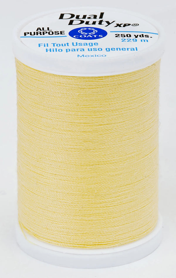 Yellow- Dual Duty XP Polyester Thread 250yds