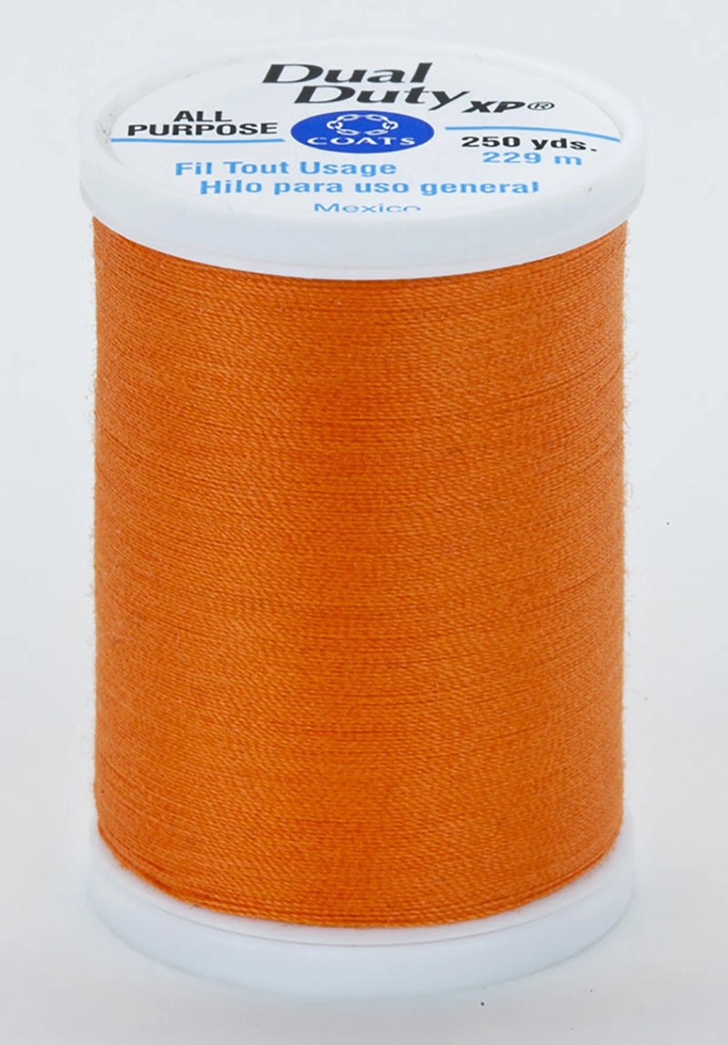 Tangerine- Dual Duty XP Polyester Thread 250yds