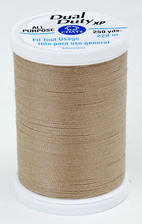 Mushroom- Dual Duty XP Polyester Thread 250yds