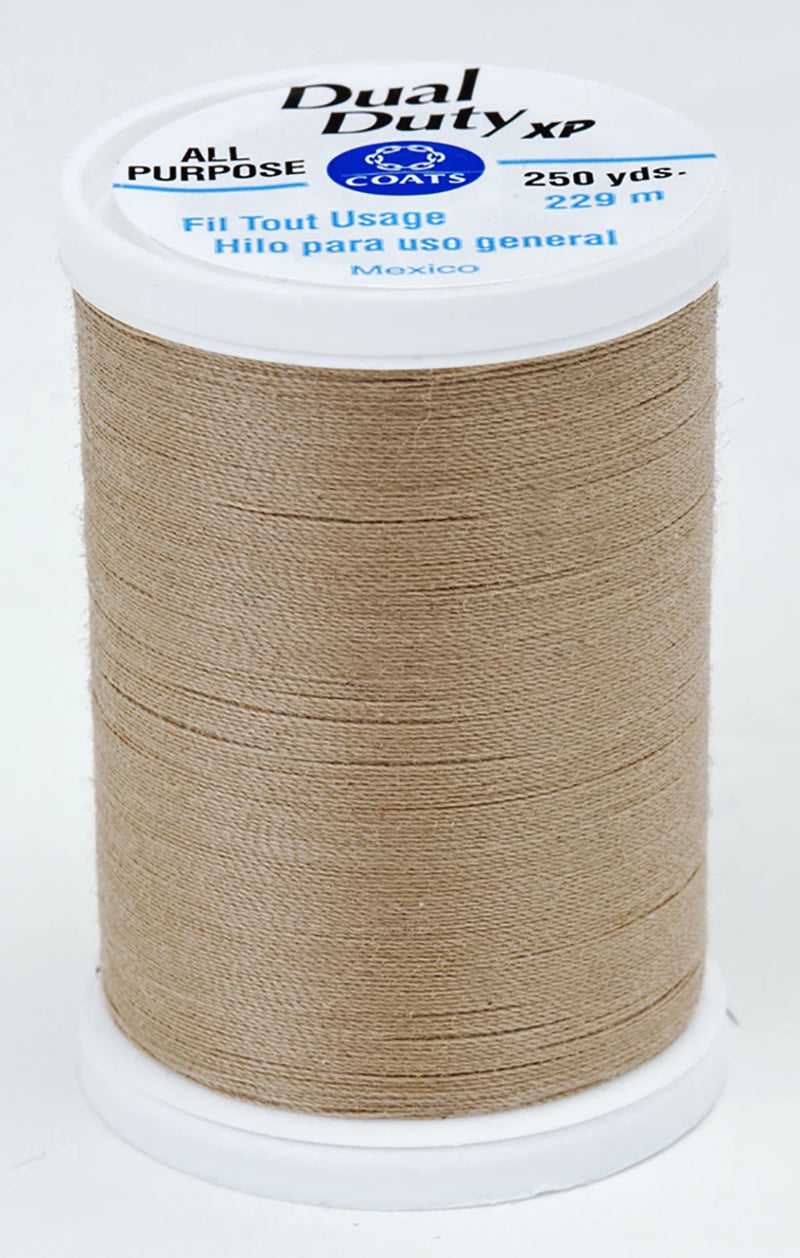Mushroom- Dual Duty XP Polyester Thread 250yds