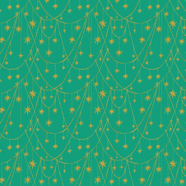 Star Garland Peacock - FQ