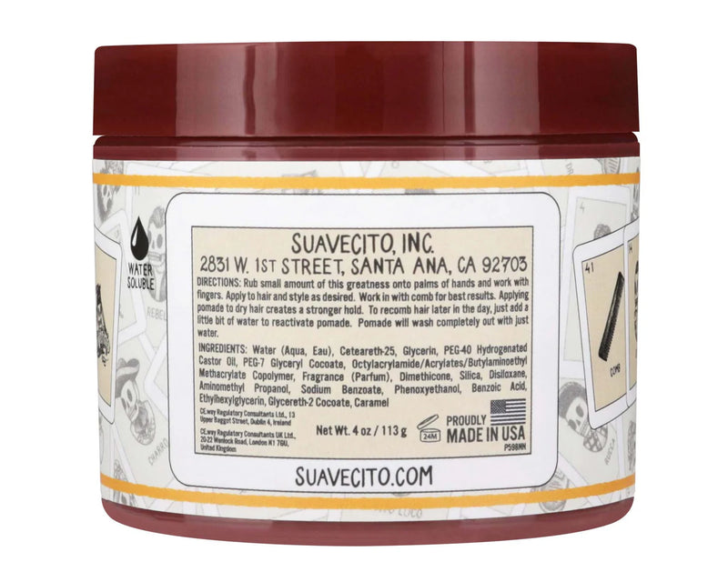 Suavecito Firme/Strong Hold Pomade- Santo Sunset