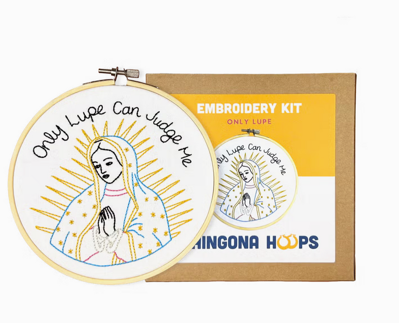 Only Lupe Embroidery Kit