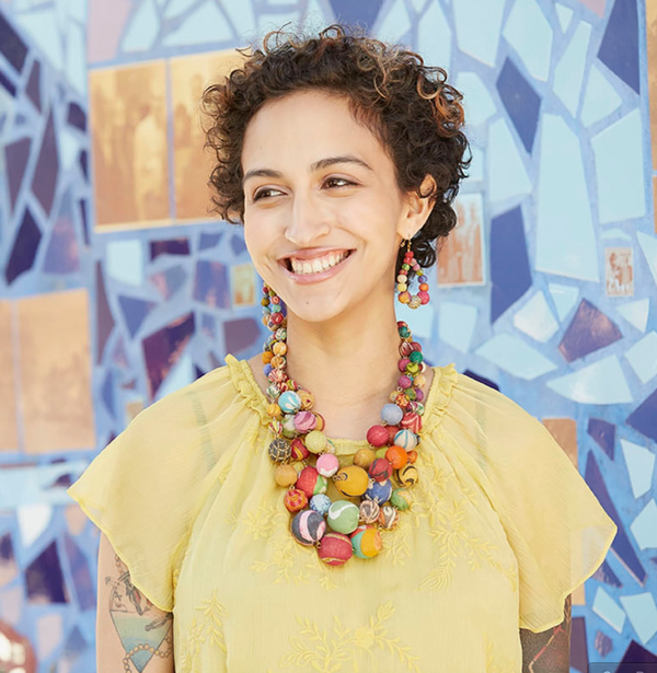 Kantha Graduated Teardrops
