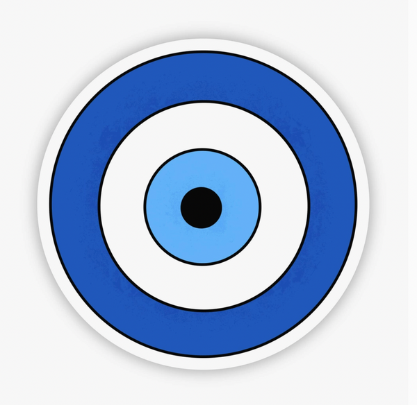 Round Evil Eye Sticker