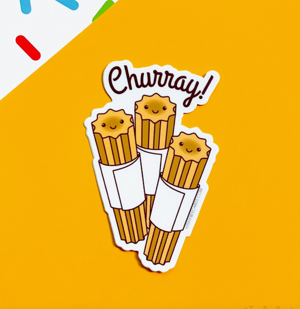Churray Churro Sticker