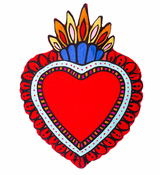 Cushion Milagro Heart Red