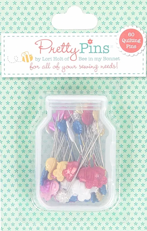 60 Count Quilting Pretty Pins Assortment