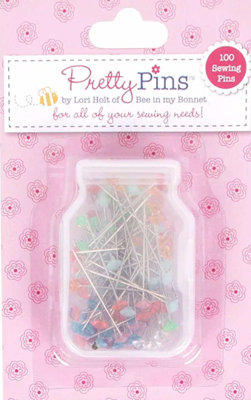 100 Count Sewing Pretty Pins Assortment