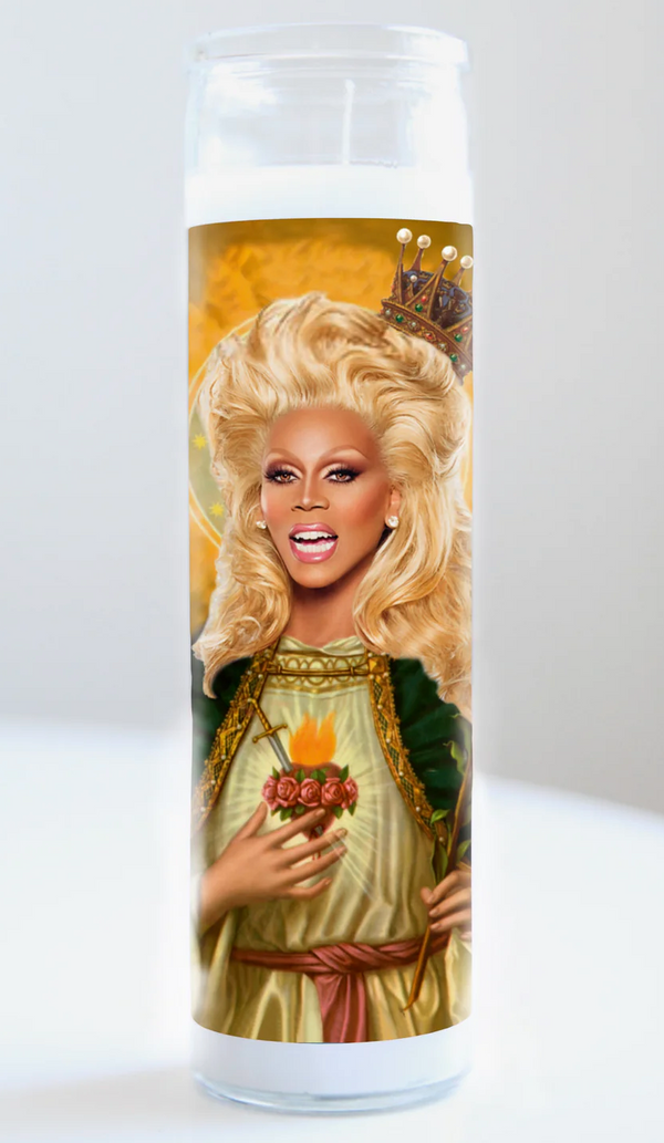 RuPaul Saint Candle