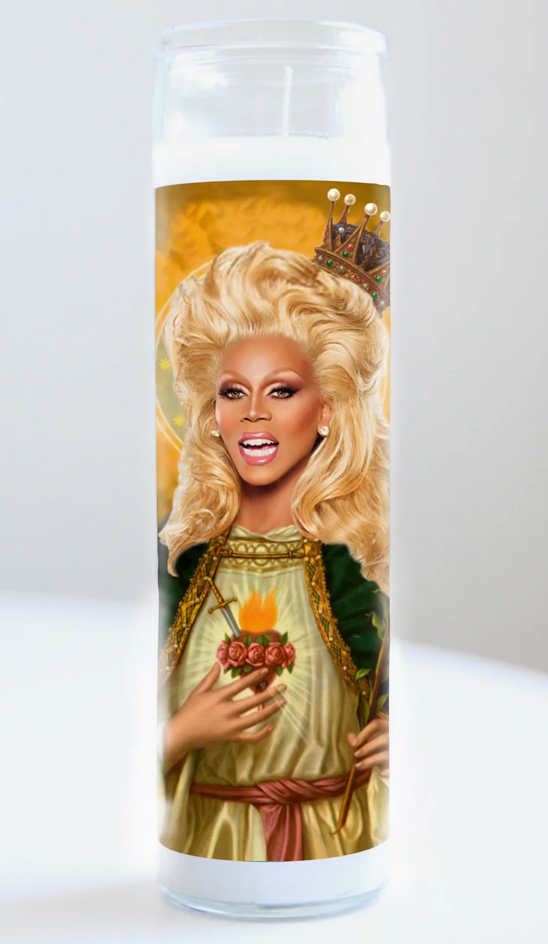 RuPaul Saint Candle