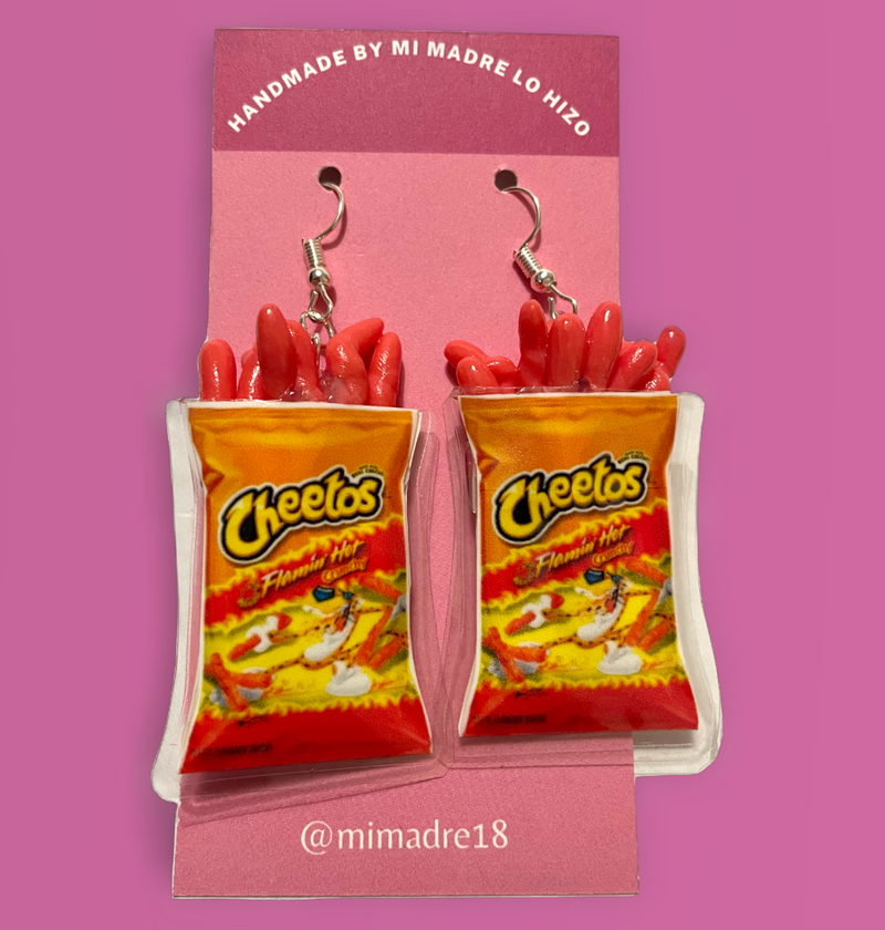 Hot Cheetos Earrings – Sew Bonita - Main Image