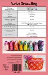 Auntie Grace Bag Pattern