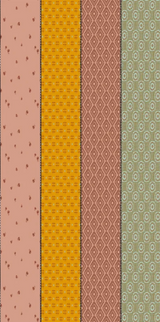 Trentham 18292 12 (F3229)- Gathered Lollie- Fat Quarter