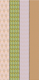 Trentham 18293 12 (F3231)- Gathered Lollie- Fat Quarter