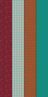 Trentham 18294 12 (F3233)- Gathered Lollie- Fat Quarter