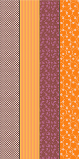 Hazel 18291 11 (F3226)- Gathered Lollie- Fat Quarter
