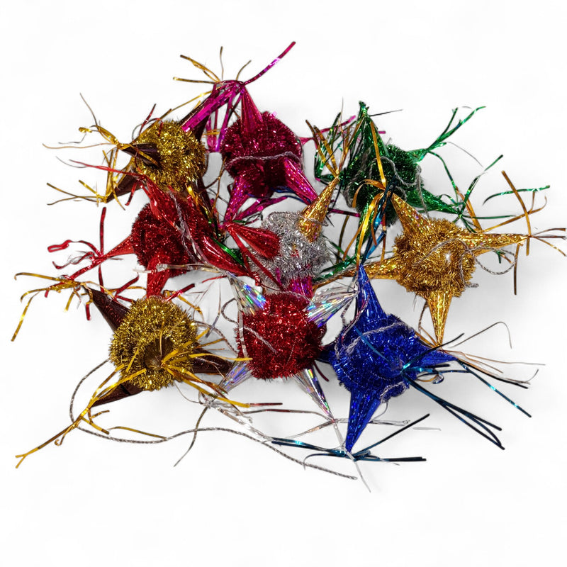 Metallic Star Ornaments