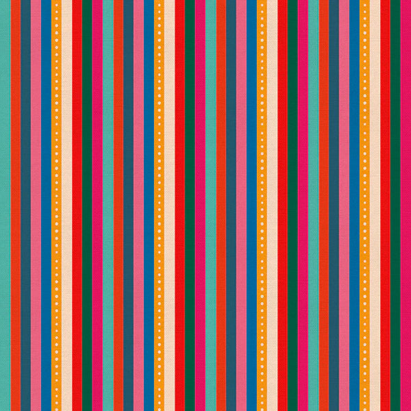 Modern Holiday Stripes- FQ