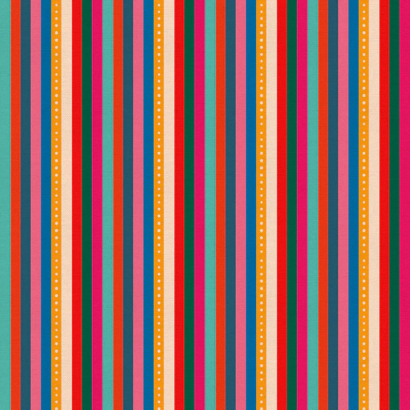 Modern Holiday Stripes- FQ