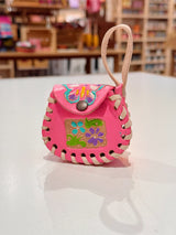 Multi- Flower Airpod/Wireless Headphone Leather Case (Large)