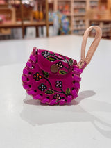 Multi- Flower Airpod/Wireless Headphone Leather Case (Small)