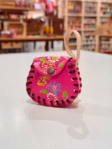 Multi- Flower Airpod/Wireless Headphone Leather Case (Large)