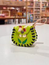 Single Flower Airpod/Wireless Headphone Leather Case (Large)