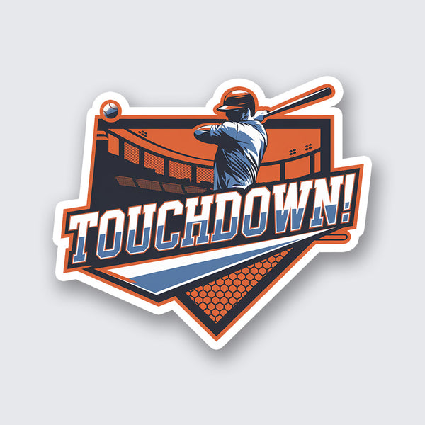 Touchdown Sticker