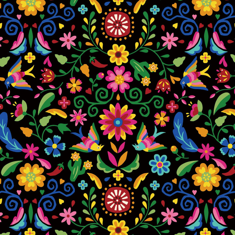 F2493 - Black Otomi