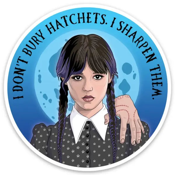 Wednesday Addams Sticker