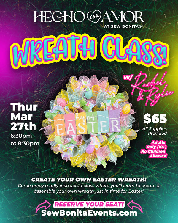 Mar 27th, 2025 / Easter Wreath Workshop