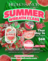 May 14th, 2026 / Summer Wreath Workshop