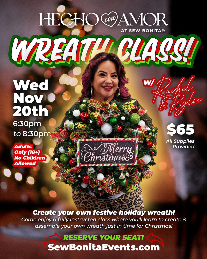 Nov 20th, 2024 / Christmas Wreath Workshop