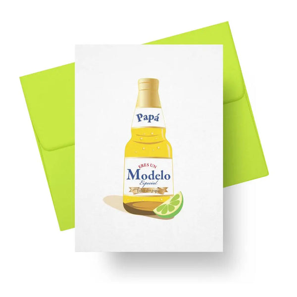 Papá Eres Un Modelo Especial - Fathers Day Card
