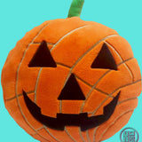 "Pumpconcha" Jack-O-Lantern Plush Concha Pan Dulce Cushion