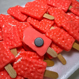 Strawberry Ice Cream Kitchen Magnet