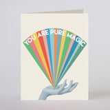 Pure Magic Greeting Card