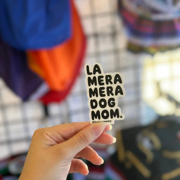 La Mera Mera Dog Mom Sticker