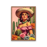 Latina Cowgirl Art Print (8x10)