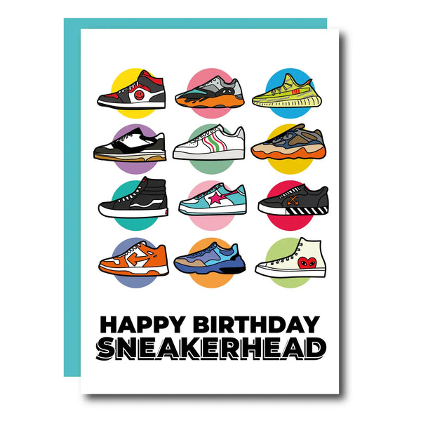 Sneakerhead Birthday Greeting Card