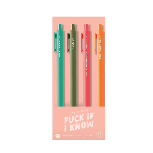 Fuck if I Know Jotter Set
