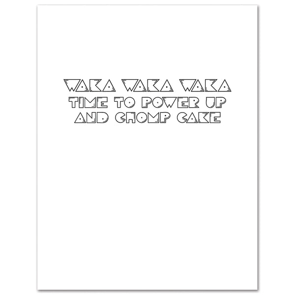 Retro Acarcade Birthday Card