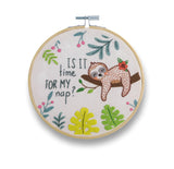 Is It Time For My Nap- 6" Embroidery Kit