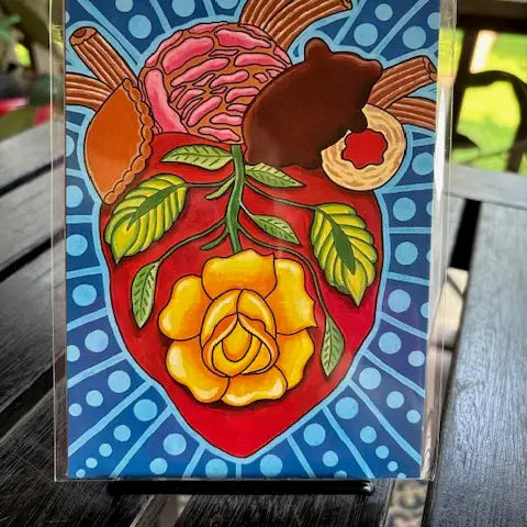 Blue Corazon Dulce Print (5x7)