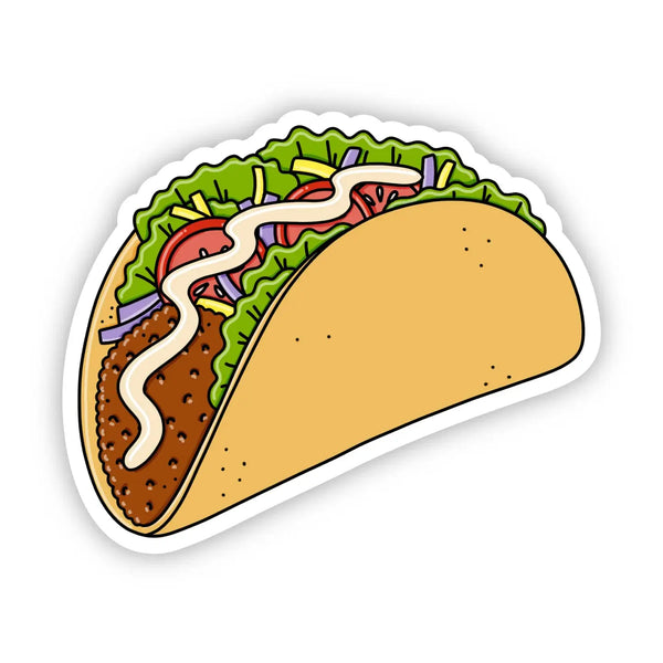 Taco Sticker