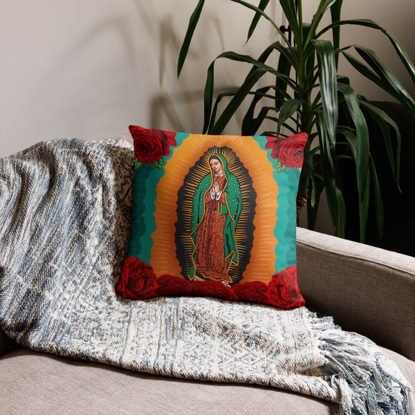 Virgen de Guadalupe Pillow