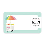 Fruit Cart Notitas - Mini Notes