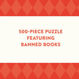 Bibliophile Banned Books 500-Piece Puzzle