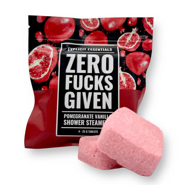 Zero Fucks Given Shower Steamers